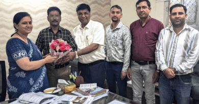 सहकार नेता आमेरा के नेतृत्व में रेलवे कोऑपरेटिव बैंक एम्प्लाइज यूनियन एवं बोर्ड के सदस्य प्रमुख शासन सचिव से मिले