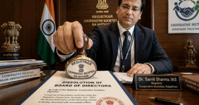 हैंडलिंग एंड ट्रांसपोटेशन कार्य में गड़बड़ी, क्रय विक्रय सहकारी समिति का संचालक मंडल भंग, प्रशासक नियुक्त