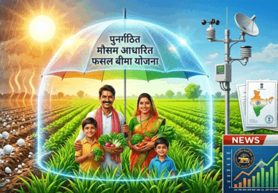 पुनर्गठित मौसम आधारित फसल बीमा योजना लागू, मौसम की मार से फसलों को मिलेगा सुरक्षा कवच